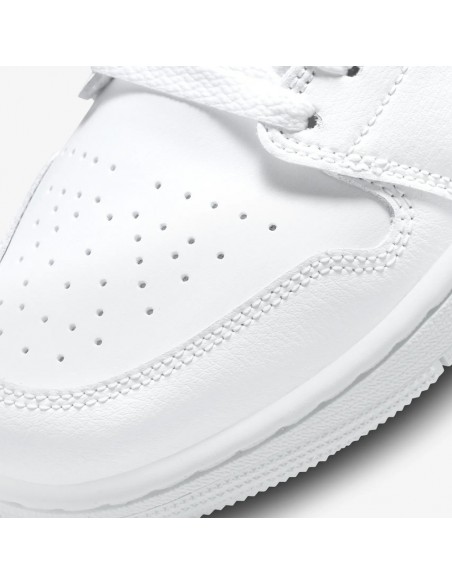 Jordan 1 Low Triple White 2022 Women's DV0990111 GLD