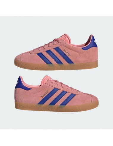 adidas Gazelle Pink Lucid Blue GS IG9153 GLD