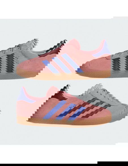 adidas Gazelle Pink Lucid Blue GS IG9153 GLD