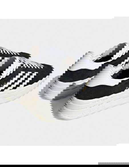 adidas Gazelle Bold Core Black White Women's HQ6912 MBS