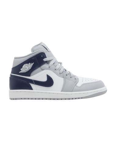 Jordan 1 Mid Wolf Grey Midnight Navy DQ8426104 MBS