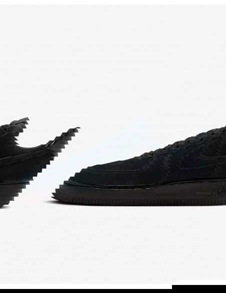 Nike Air Force 1 Low '07 Triple Black Suede Women's HM9659001 MBS