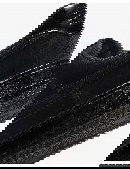 Nike Air Force 1 Low '07 Triple Black Suede Women's HM9659001 MBS