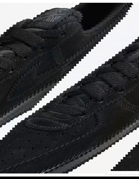 Nike Air Force 1 Low '07 Triple Black Suede Women's HM9659001 MBS