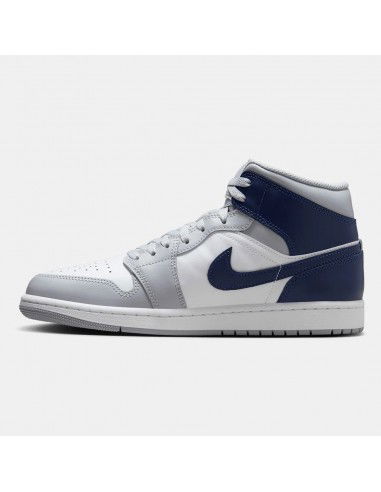 Jordan 1 Mid Wolf Grey Midnight Navy DQ8426104 MBS