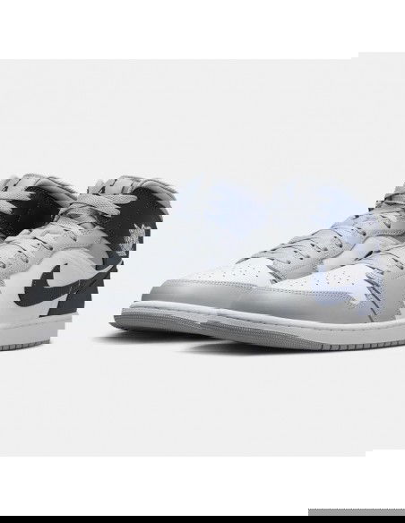 Jordan 1 Mid Wolf Grey Midnight Navy DQ8426104 MBS