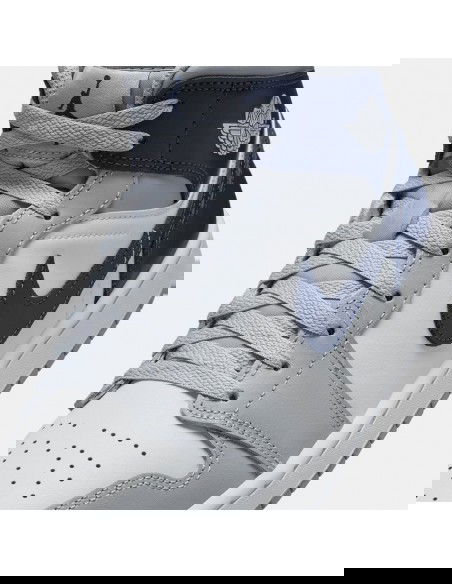 Jordan 1 Mid Wolf Grey Midnight Navy DQ8426104 MBS