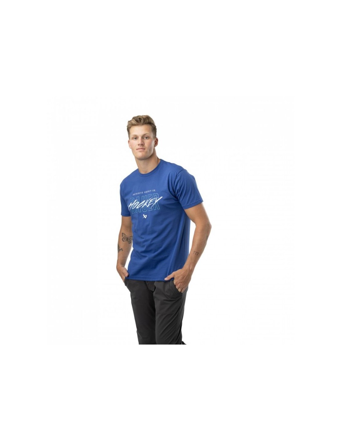 Men's T-Shirts Bauer Blue