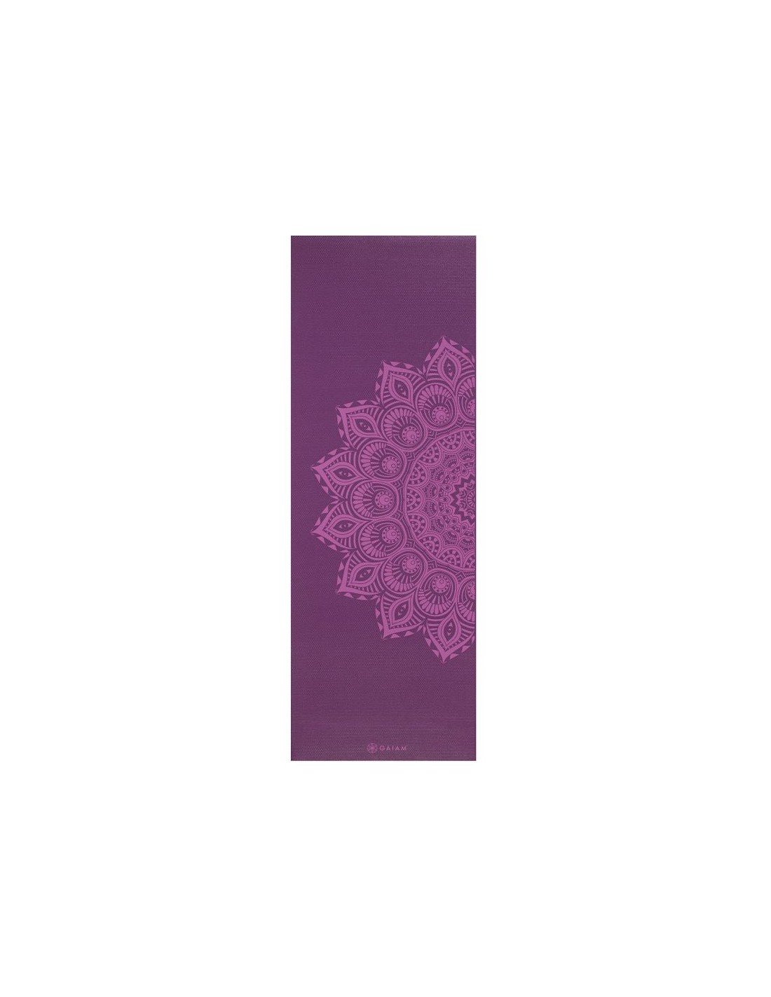 Gaiam Yoga Mandala Purple Mandala 6mm GAIAM 62202