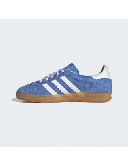 adidas Gazelle Indoor Blue Fusion Gum Women's HQ8717 MBS
