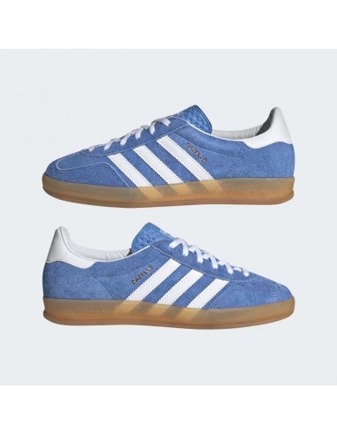 adidas Gazelle Indoor Blue Fusion Gum Women's HQ8717 MBS