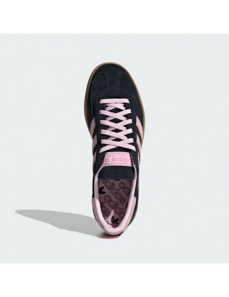 adidas Handball Spezial Core Black Clear Pink Gum Women's IE5897 MBS