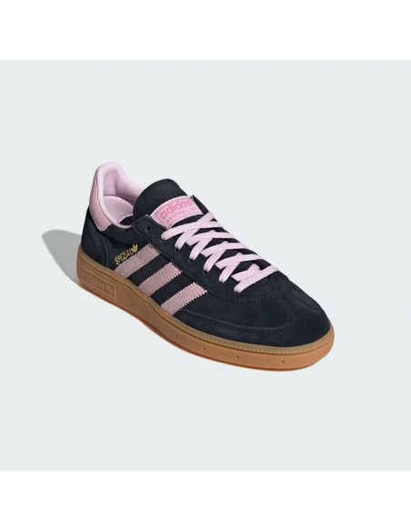 adidas Handball Spezial Core Black Clear Pink Gum Women's IE5897 MBS