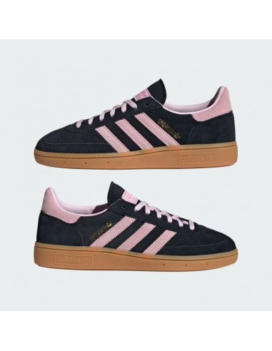adidas Handball Spezial Core Black Clear Pink Gum Women's IE5897 MBS