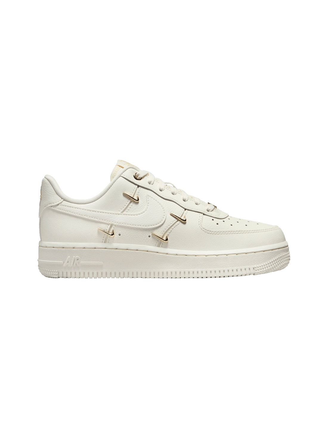 Nike Air Force 1 '07 LX CN Sail Gold Mini Swooshes Women's FV3654111 MBS