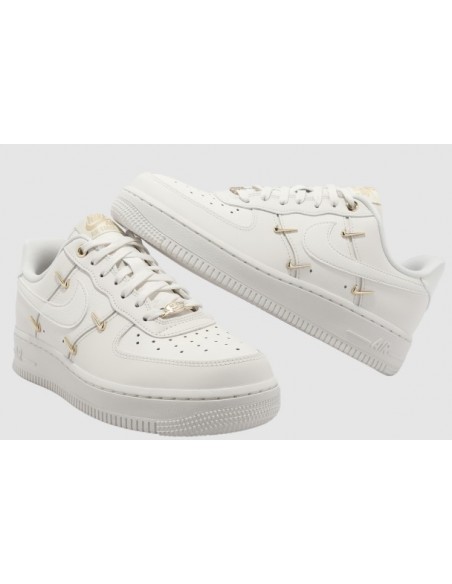 Nike Air Force 1 '07 LX CN Sail Gold Mini Swooshes Women's FV3654111 MBS