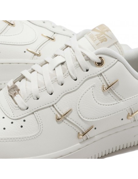 Nike Air Force 1 '07 LX CN Sail Gold Mini Swooshes Women's FV3654111 MBS