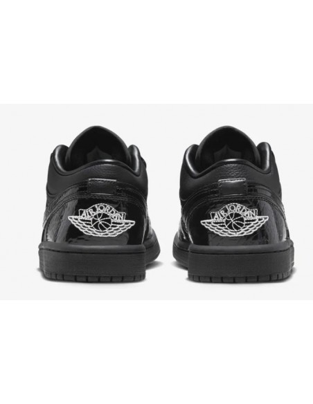 Jordan 1 Low SE Patent Elephant Black Women's HJ7743010 MBS