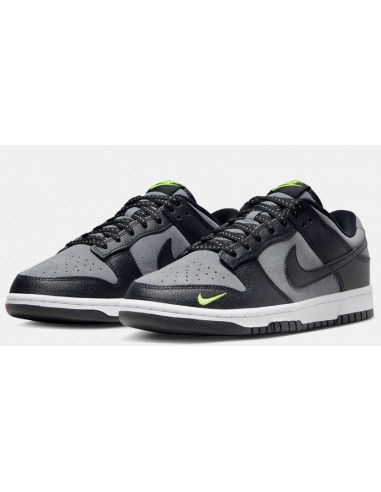 Nike Dunk Low Black Cool Grey Volt...