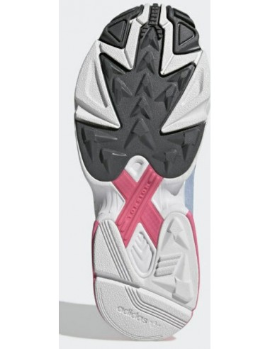 Adidas Falcon Γυναικεία Chunky Sneakers Core Black / Glow Blue / Cloud White EG2864