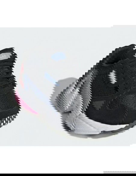 Adidas Falcon Γυναικεία Chunky Sneakers Core Black / Glow Blue / Cloud White EG2864