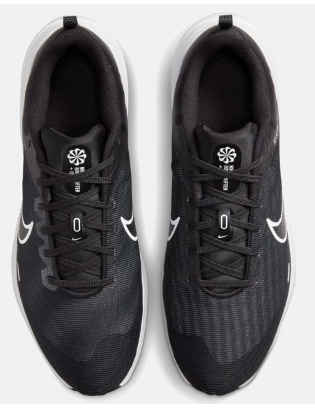 Nike Downshifter 12 DD9293-001 Ανδρικά Αθλητικά Παπούτσια Running Black / White / Dark Smoke Grey / Pure Platinum