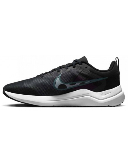 Nike Downshifter 12 DD9293-010 Ανδρικά Αθλητικά Παπούτσια Running Μαύρα