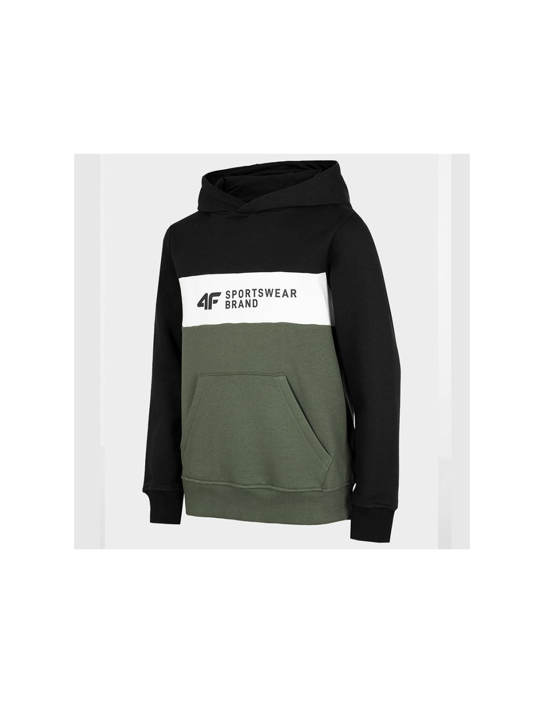 4F Παιδικό Φούτερ με Κουκούλα και Τσέπες Μπλε HJZ22-JBLD003-32S