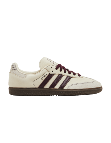 adidas Samba OG Wonder White Maroon Women's IG1987 MBS