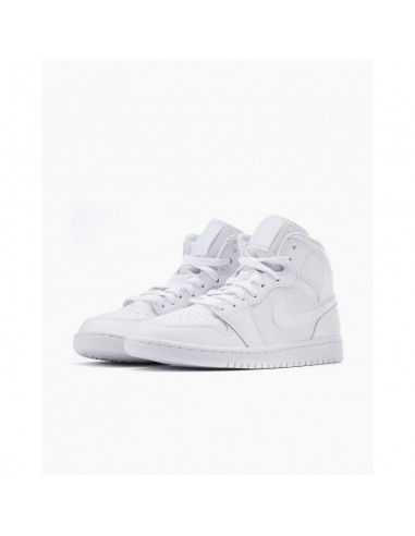 Air Jordan Mid Triple White 2022...