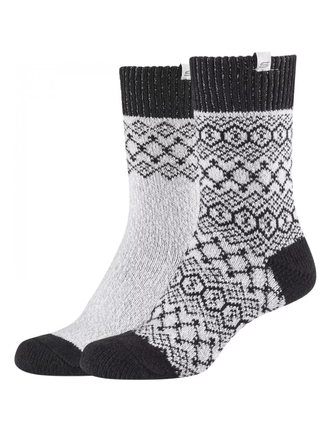 Skechers Casual Cozy Jacquard 2PPK Socks SK410479202