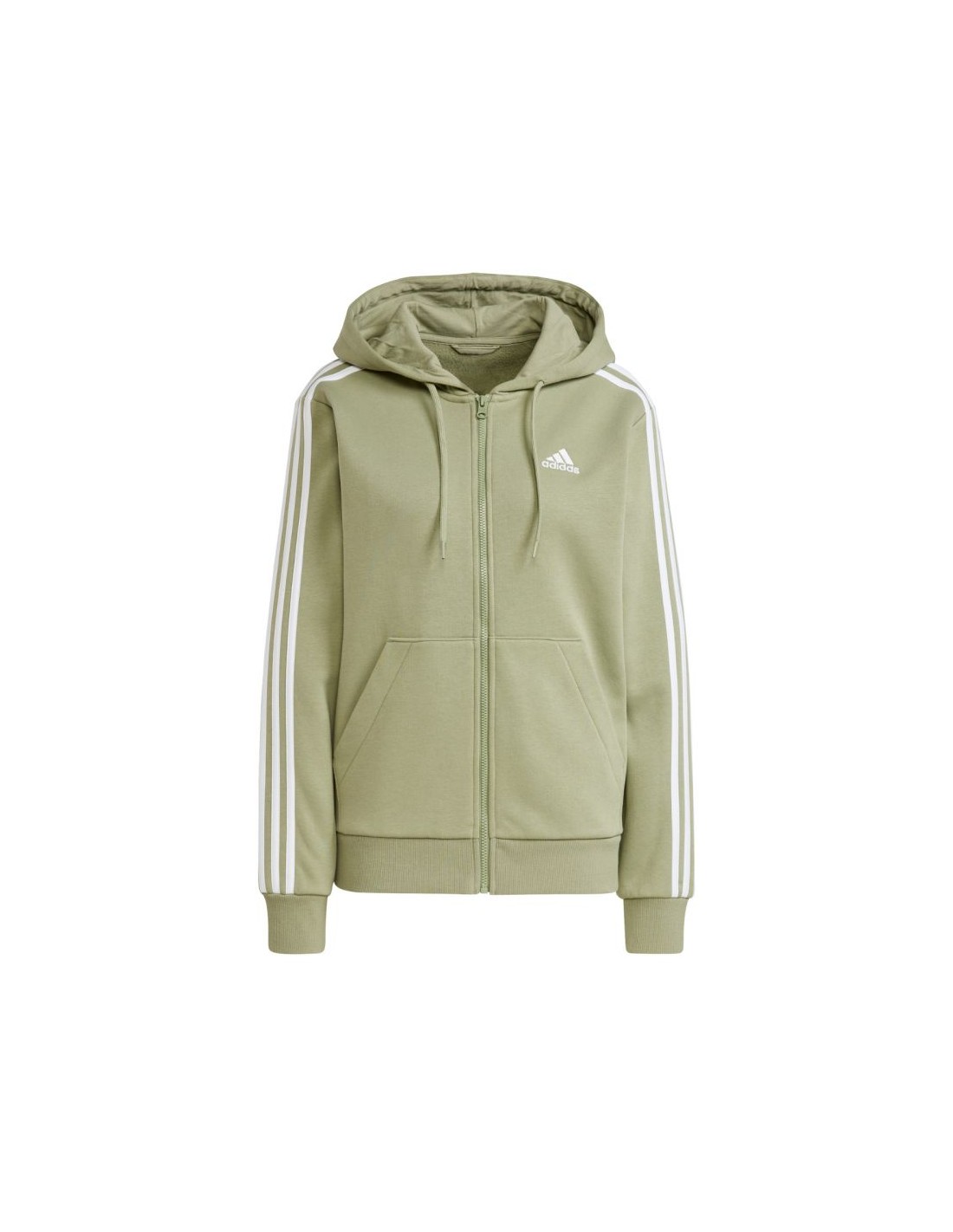 ADIDAS PERFORMANCE adidas Essentials 3Stripes FullZip Fleece Sweatshirt W JP2352