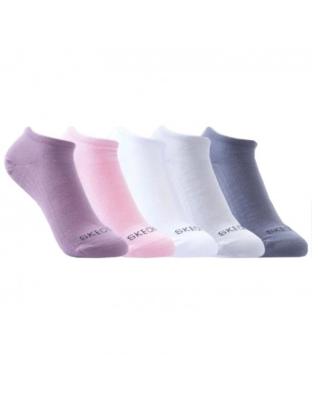 Skechers 6pk Womens No Show Socks S114230AST