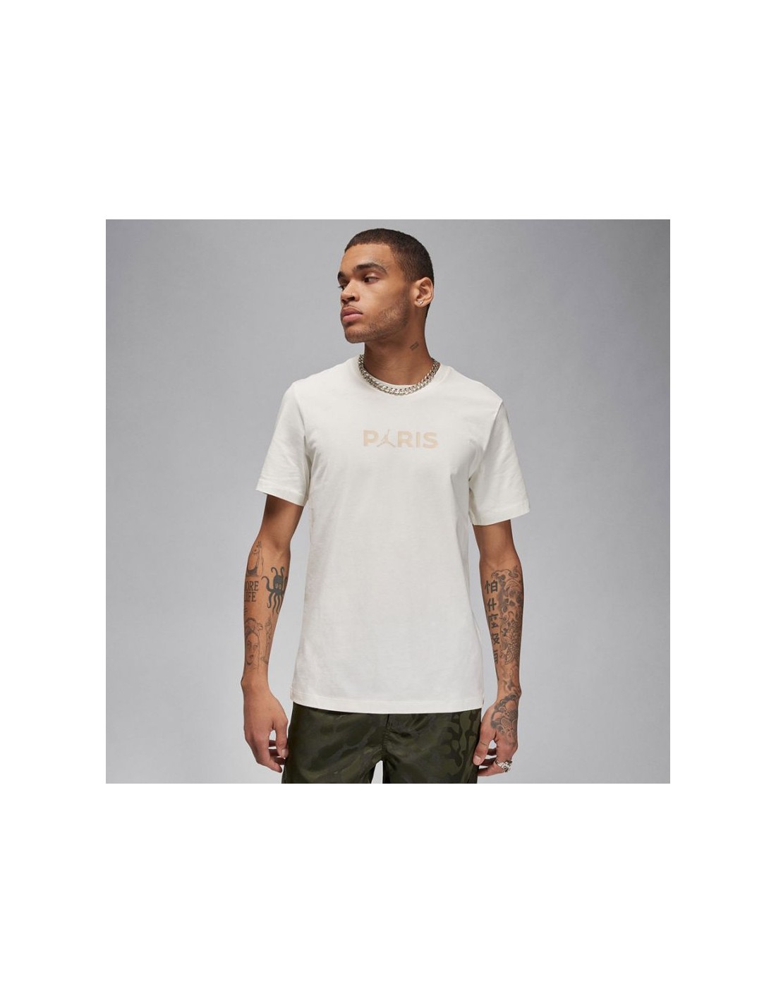 Men's Sports T-Shirts Nike Beige