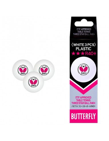 Butterfly R40 table tennis balls 3...