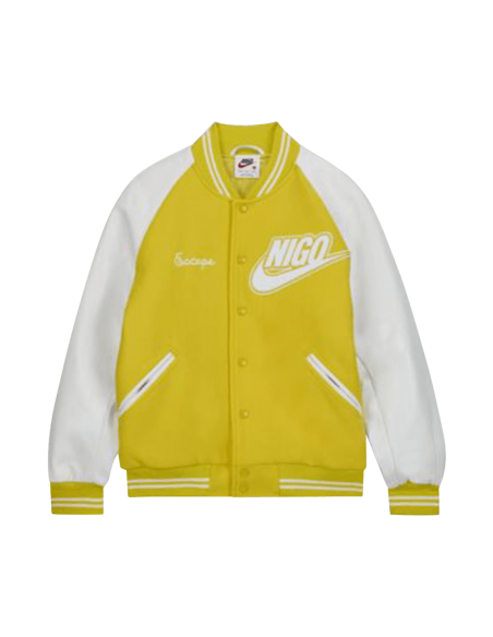 Nike x Nigo NRG Varsity Jacket Yellow FV5670735 MBS