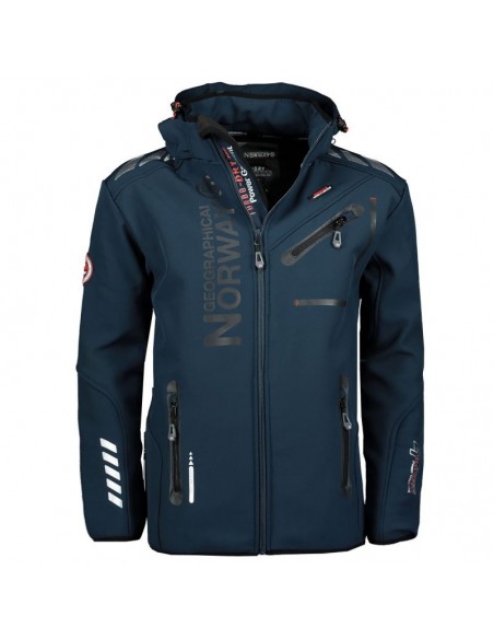 Geographical Norway Royaute Assor B Men 068 M WW1975HGNNavy Black softshell jacket