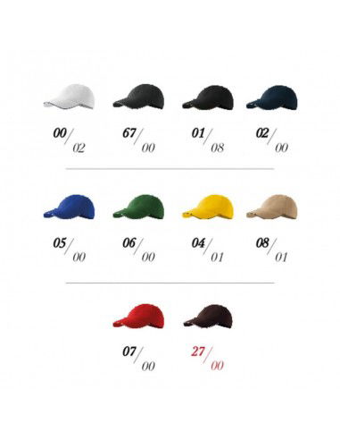 Malfini Sandwich 6P Cap MLI30627