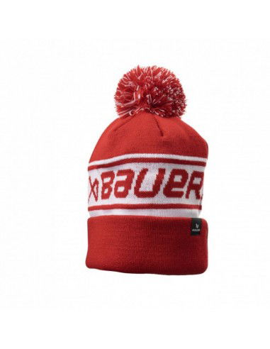 Bauer Team Ribbed Pom Winter Hat SR...