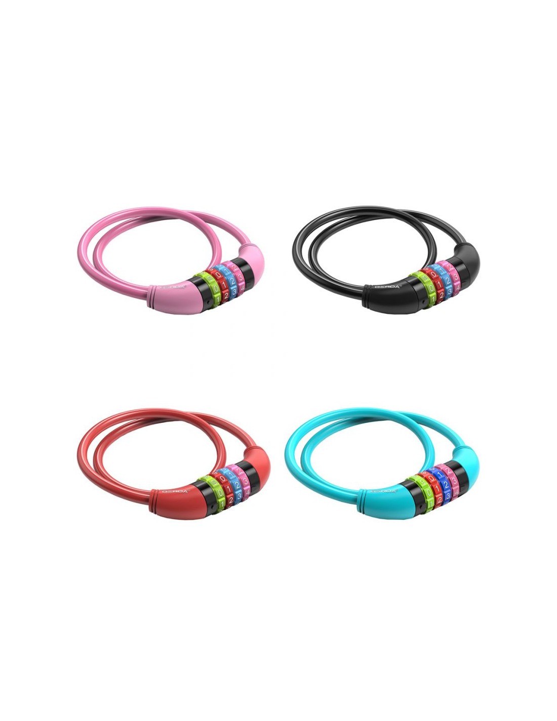 Gerda Gerda encrypted bicycle lock loop Flex 6508C Flex6508C