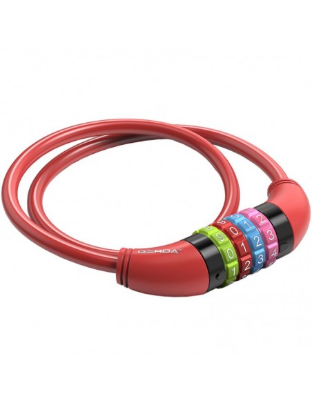 Gerda encrypted bicycle lock loop Flex 6508C Flex6508C
