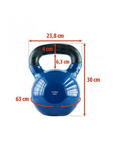 Kettlebell iron covered with vinyl...