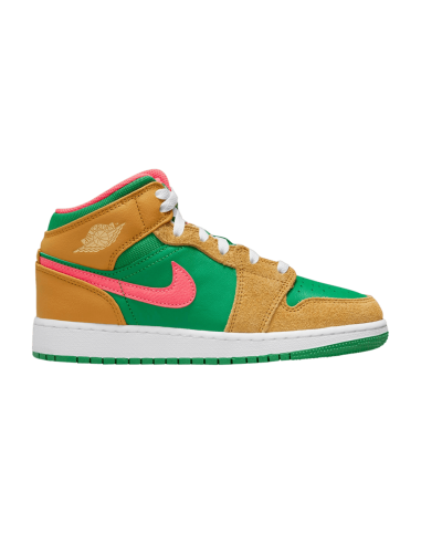 Jordan 1 Mid SE Chutney Lucky Green GS DX4365700 MBS