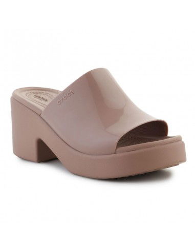 Crocs Brooklyn Slide High Shine Heel...