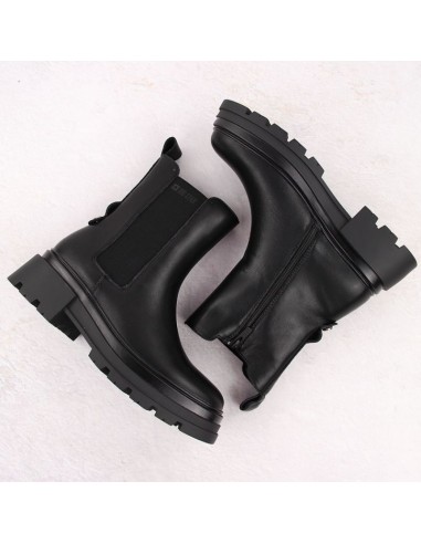 Big Star W leather ankle boots INT2053 INT2053