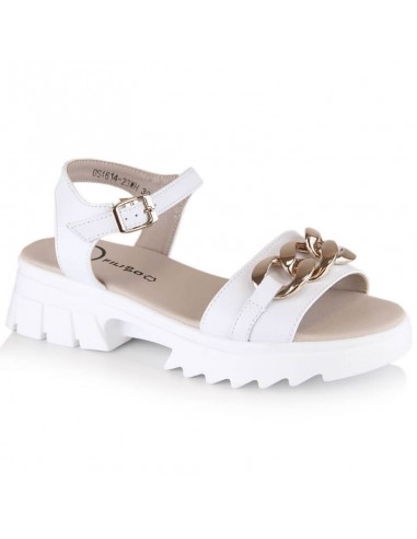  Leather sandals with chain Filippo W DS4614 2025