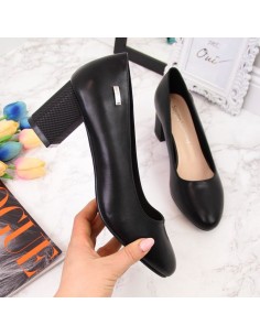 Pumps on a decorative post Sergio Leone W SK314A black