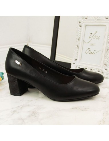 Pumps on a decorative post Sergio Leone W SK314A black