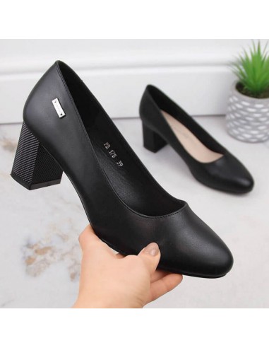 Pumps on a decorative post Sergio Leone W SK314A black