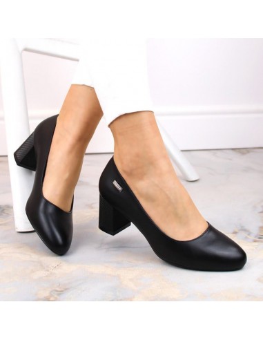 Pumps on a decorative post Sergio Leone W SK314A black